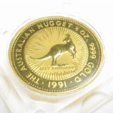 Australien Nugget Känguru 1/2 Oz 50 Dollars