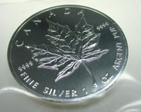Kanada Maple Leaf 2011 1 Oz Silber