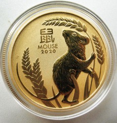 1 Oz Goldmünze Australien Lunar III Maus