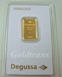 5 Gramm Goldbarren Degussa