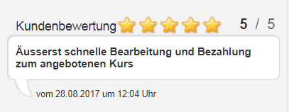 Goldankauf Hamburg Kunden Erfahrungen